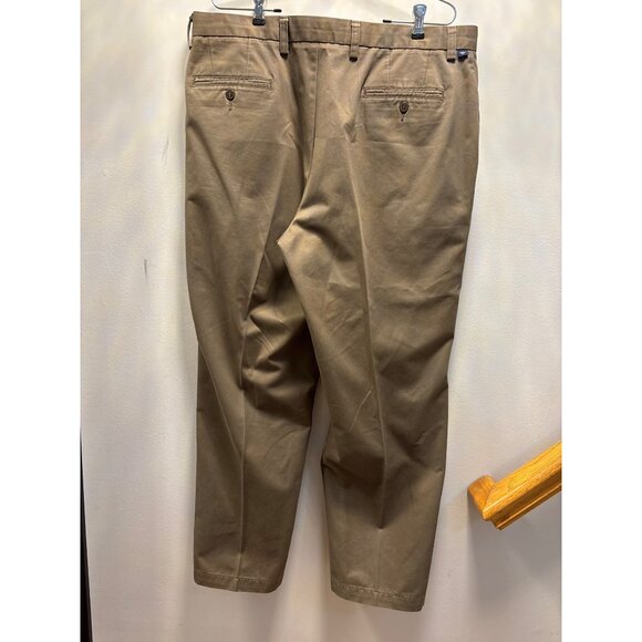 Dockers Mens Khaki Flat-Front Dress Pants Size 38W X 30L Cotton Blend - Picture 6 of 10
